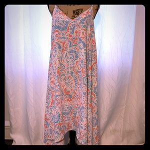 Summer spaghetti strap dress.